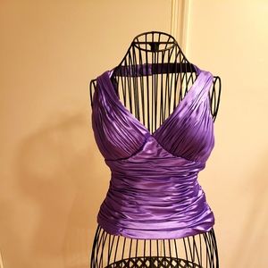 Women's Adrianna Papell Evening Wear Satin Top